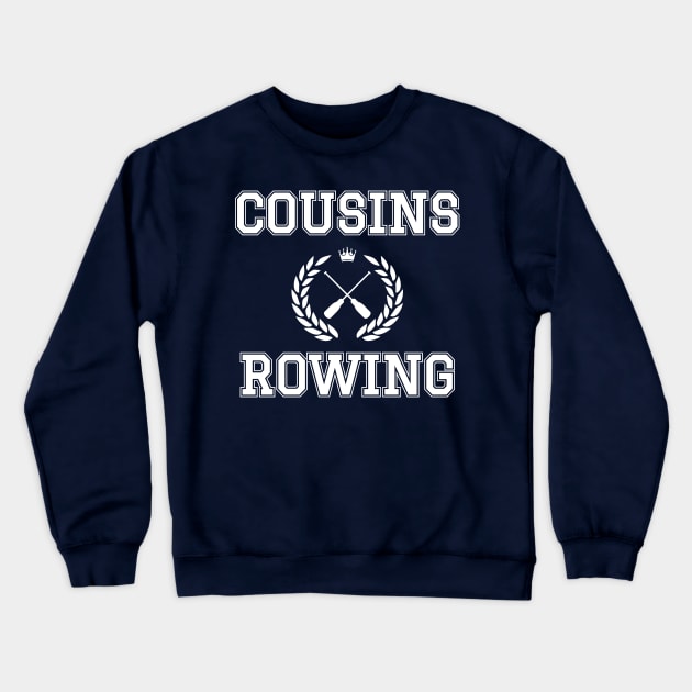 Cousins Rowing Crewneck Sweatshirt by NyskaTiden